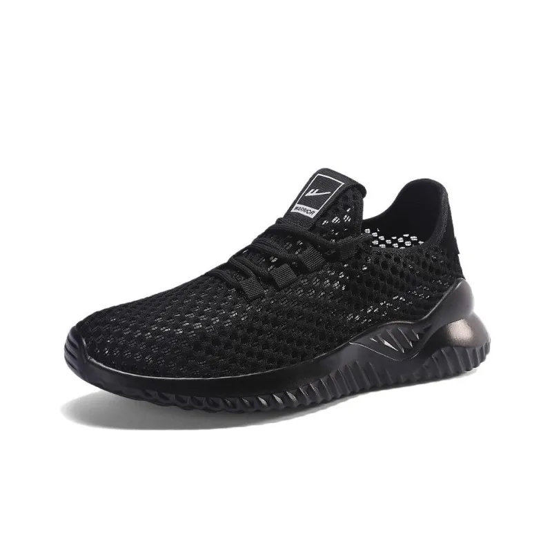 Warrior Low Top Casual Shoes Men's Black-1