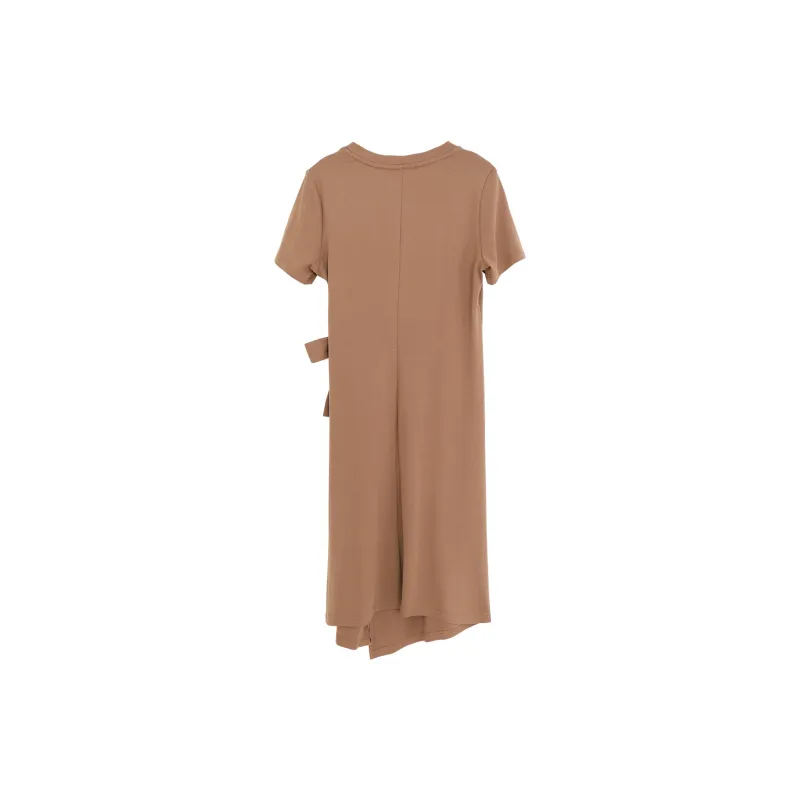 SMEN Short Sleeved Dresses Women's-1