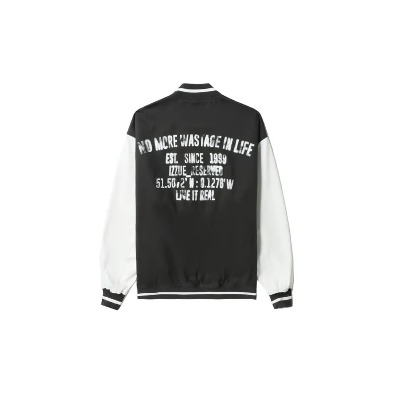 Izzue Slogan print Bomber Jacket-6