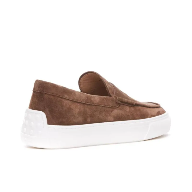 TOD'S Gommino Round Toe Penny Loafers-3