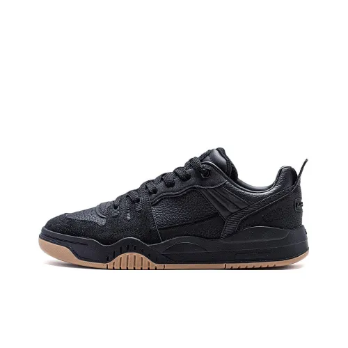 LiNing Jiang Yue Wear resistant And Lightweight Low Top Skateboard Shoes Men's Black