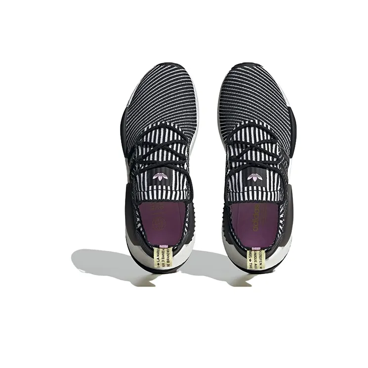 NMD_W1 Women's Adidas Originals 'Black White Lilac' Women's-4