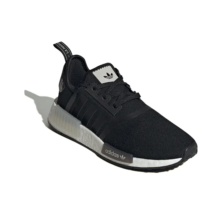 Adidas Nmd R1 Core Black White Marble Women's-2