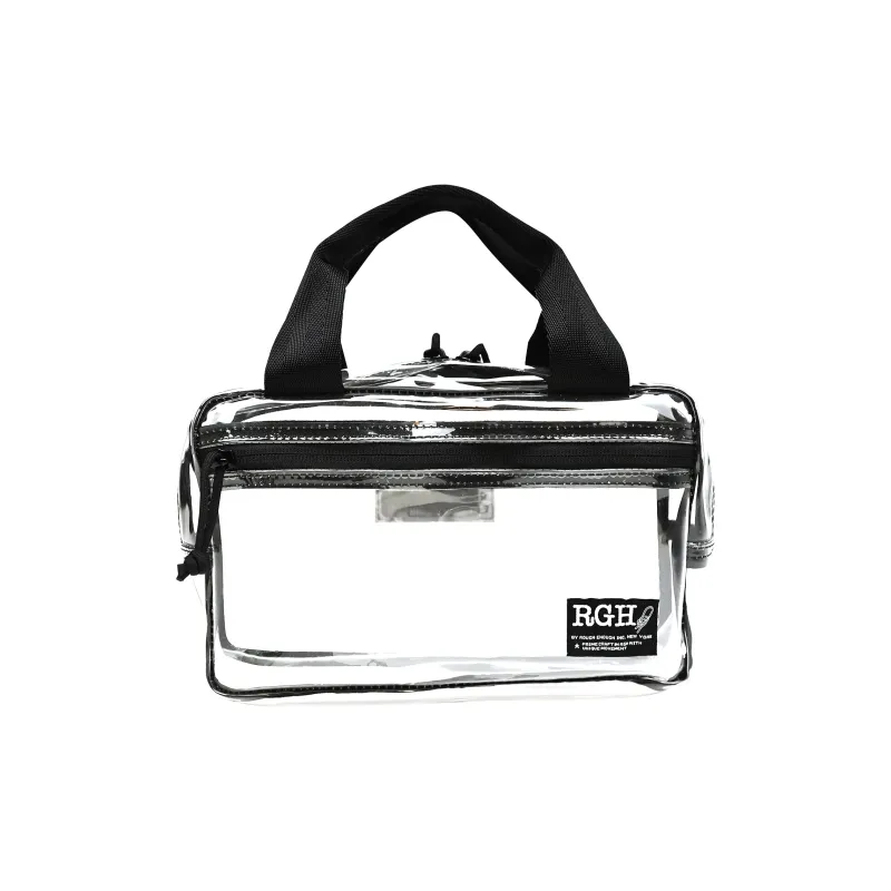 Rough Enough PVC Storage Bag, Toiletry Bag Unisex Transparent-0