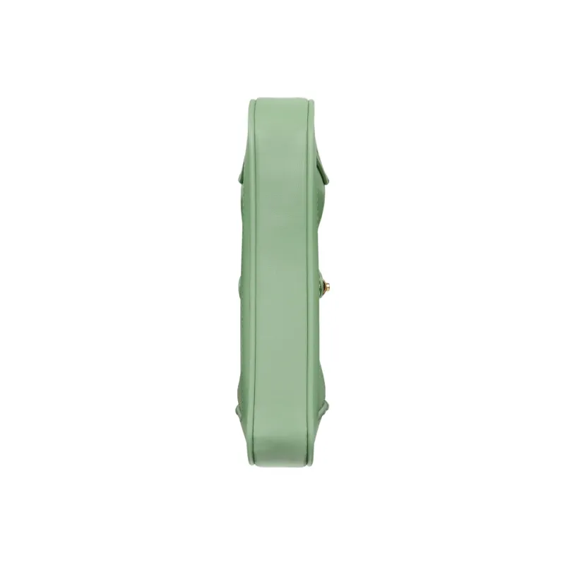GUCCI Jackie 1961 Leather Crescent Shoulder Bag Shoulder Bag Crossbody Bag Women's Light Green-5