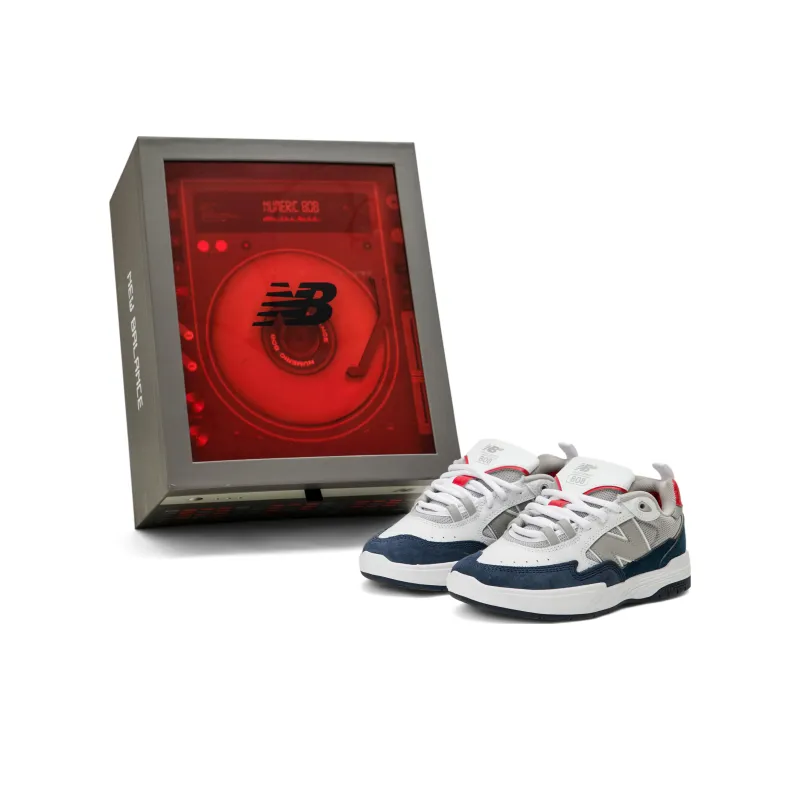 New Balance Tiago Lemos X Numeric 808 White Navy-1