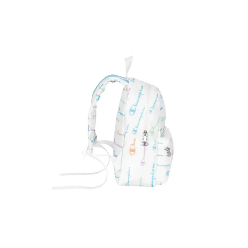 Champion Polyester Backpack Mini Unisex White-2