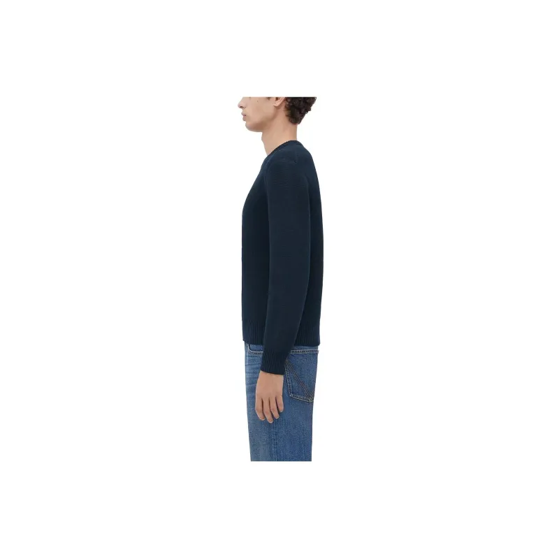 Bottega Veneta Sweaters Men Dark Blue-2