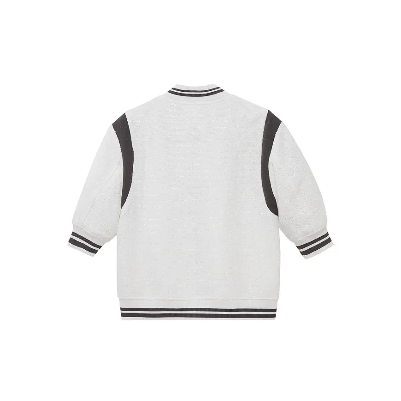 D'zzit Cropped Coats Women's White-1