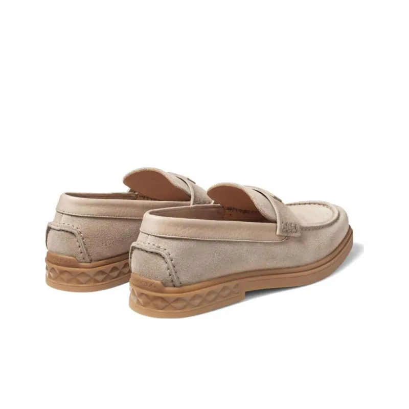 Jimmy Choo Josh Driver Suede Penny Loafers-3