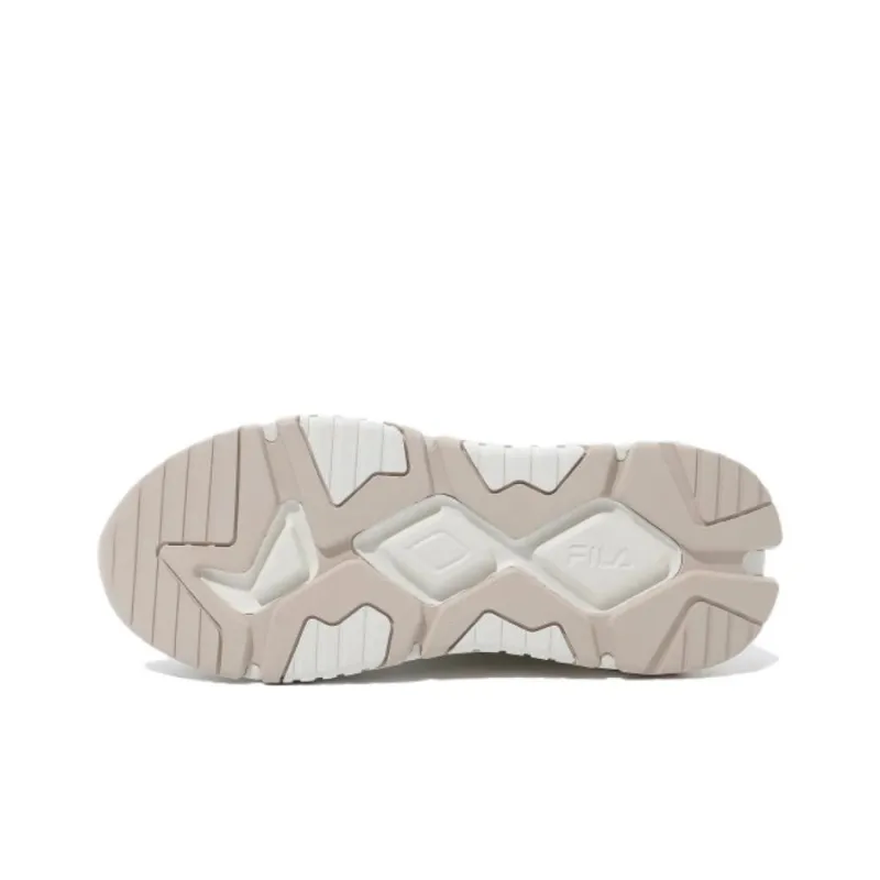 FILA Tiny Rumble V2 Low Top Casual Shoes Unisex Beige-4