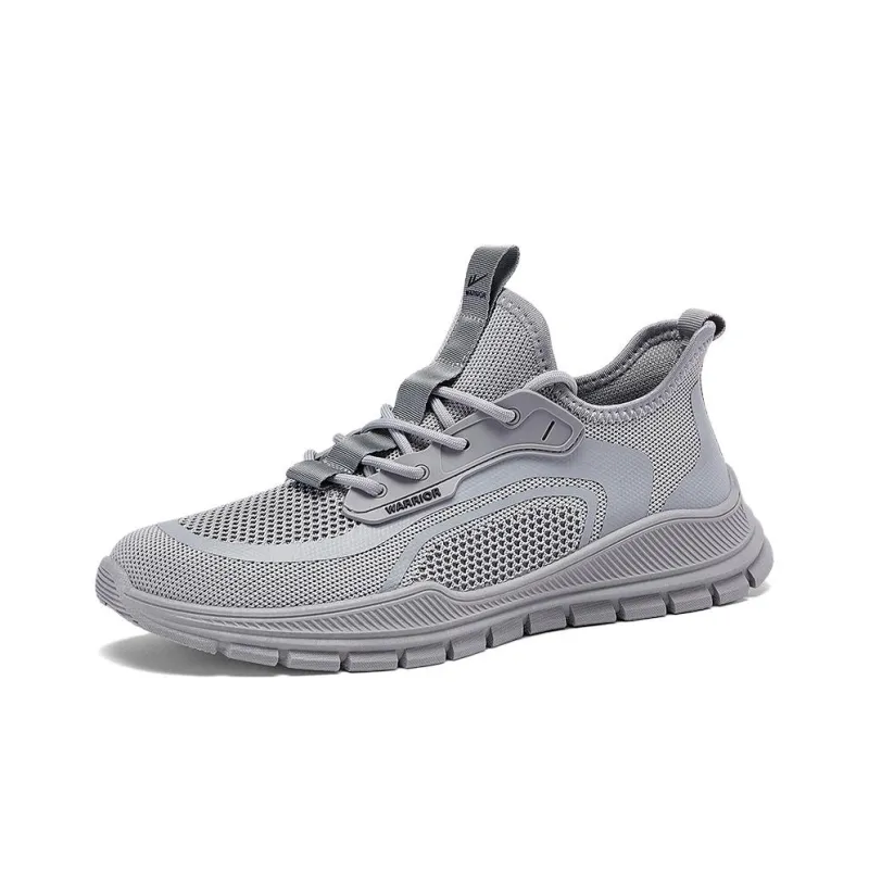 Warrior Low Top Casual Shoes Men's Gray-1
