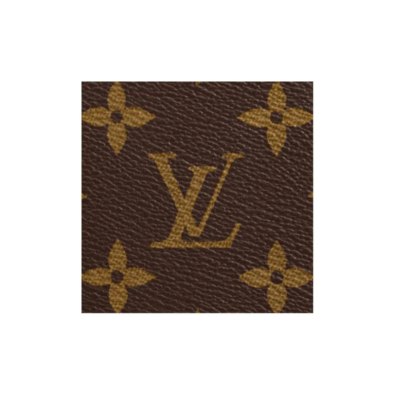 LOUIS VUITTON Brazza Coated Canvas With Cow Leather Wallet, Card Holder, Wallet Unisex Brown/Black Multicolor-4
