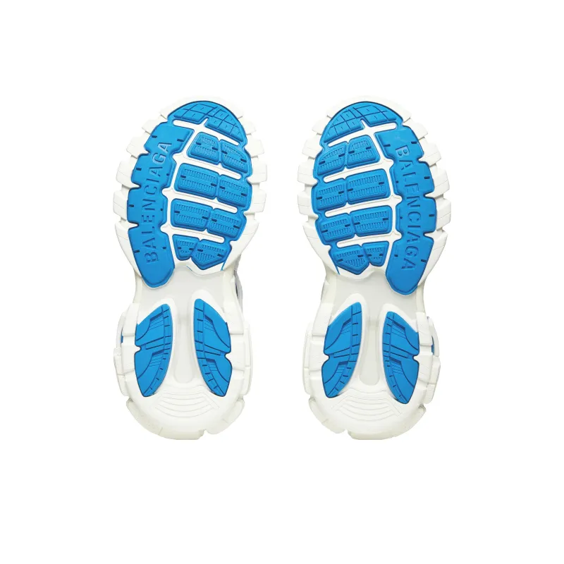 Adidas Originals X Balenciaga Track Forum Low Shoes 'White Blue'-4