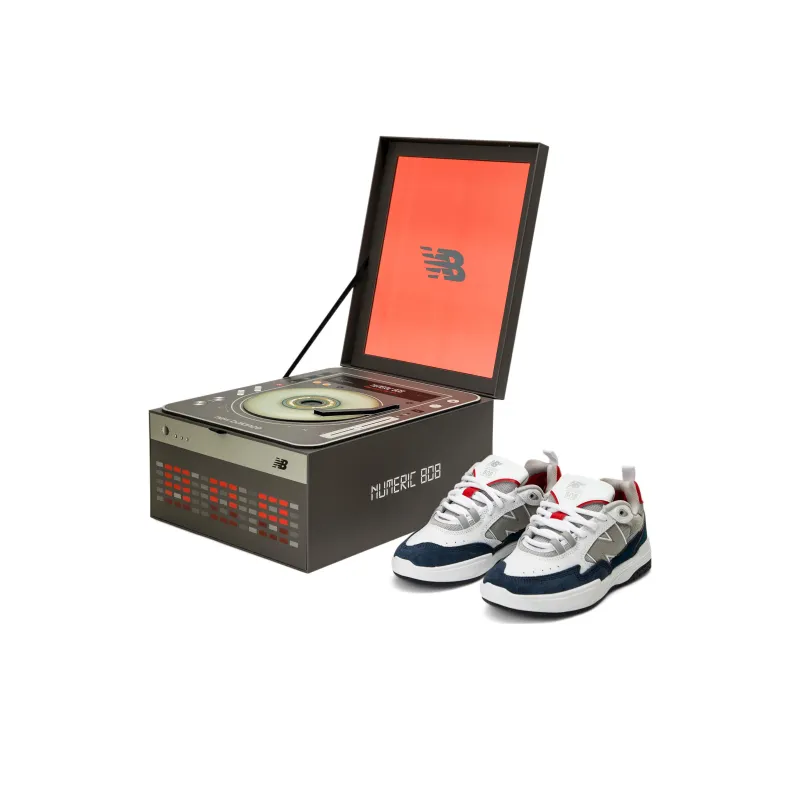 New Balance Tiago Lemos X Numeric 808 White Navy-0