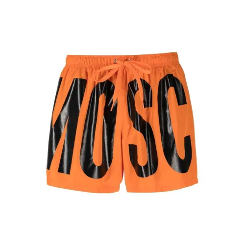 MOSCHINO Swimming Shorts Men Orange