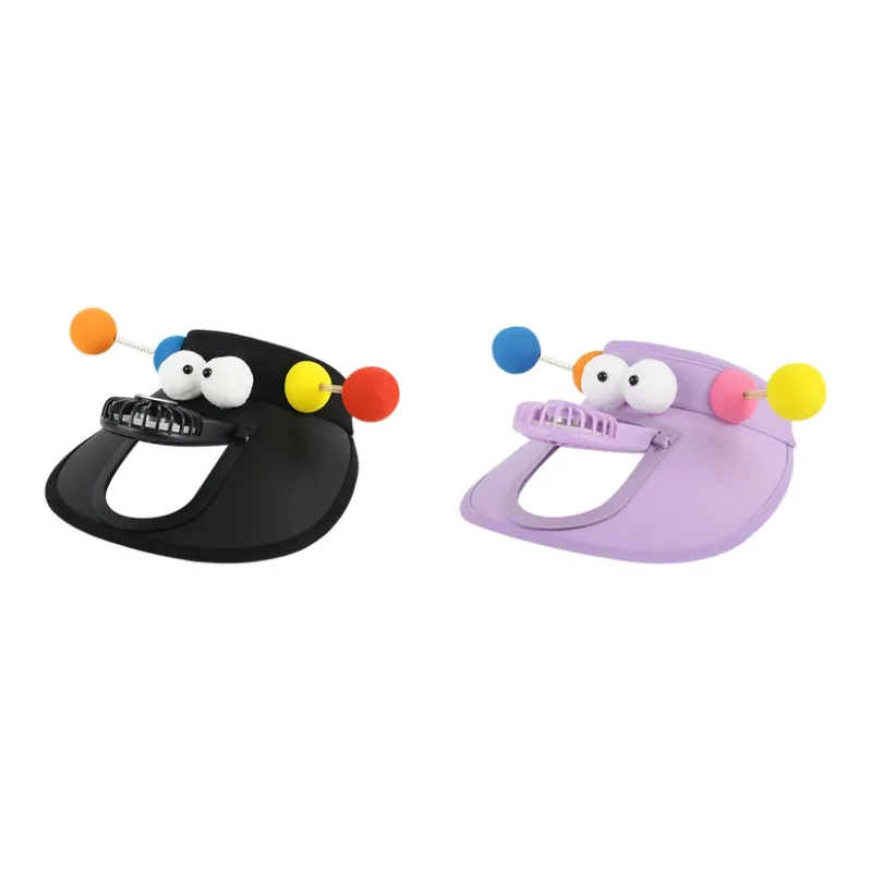 MUSTKOO Acrylic Sun Protection Hats Unisex Shuttlecock Random Color, Please Check Before Purchasing-2