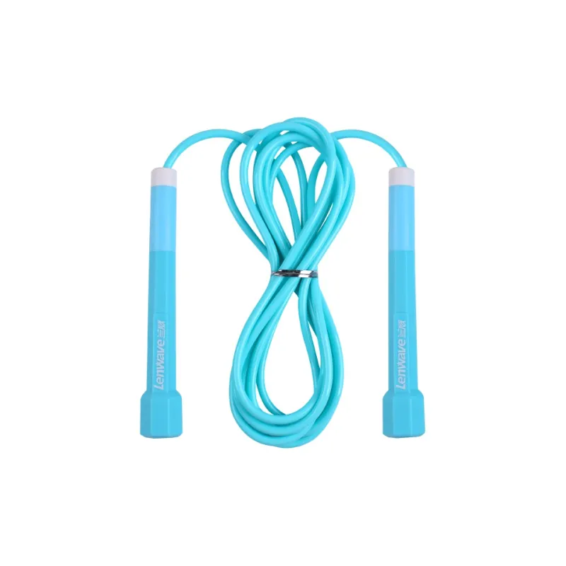 LENWAVE Fitness Training Non Countable Jump Ropes Students Handle Material Plastic, Rope Material Rubber 2.8m-8