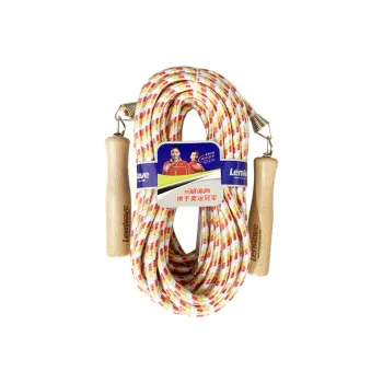 LENWAVE Casual Entertainment Non Countable Jump Ropes Students Handle Material Solid Wood, Rope Material, Silicone 10m