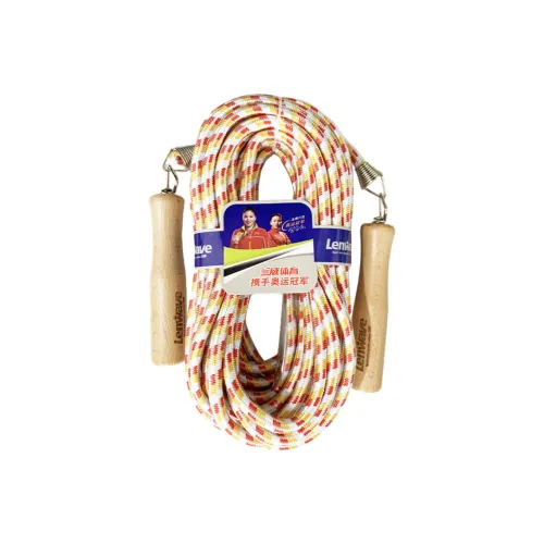 LENWAVE Casual Entertainment Non Countable Jump Ropes Students Handle Material Solid Wood, Rope Material, Silicone 10m