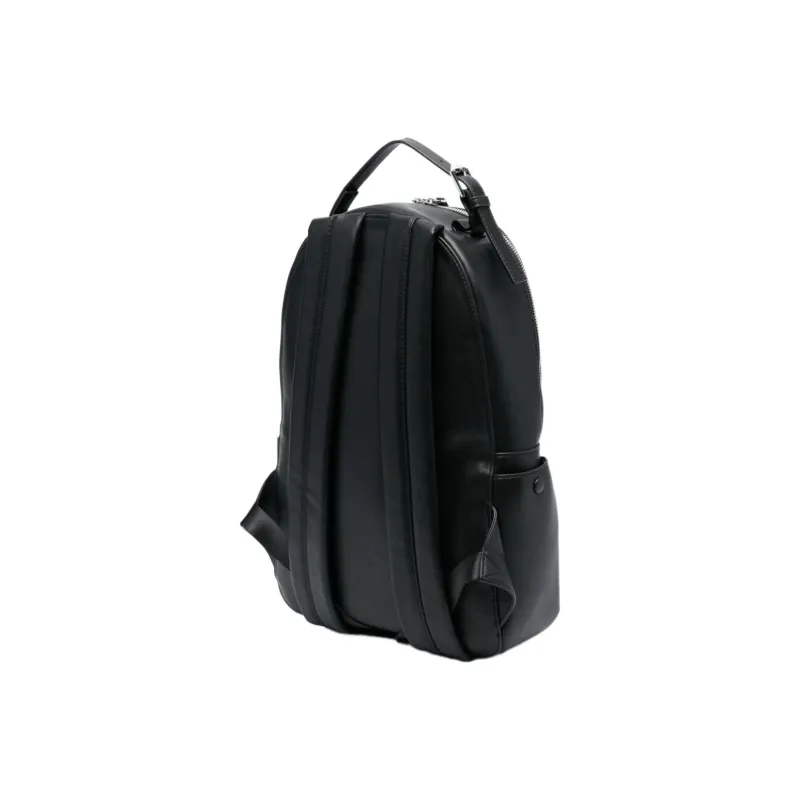 A.P.C . Logo Stamped Zipped Backpack-3