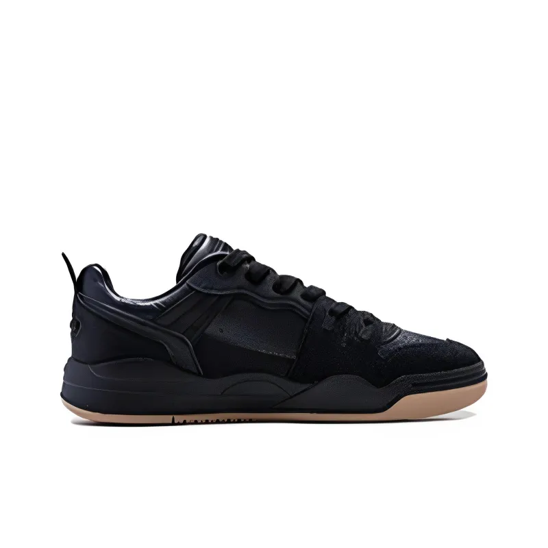 LiNing Jiang Yue Wear resistant And Lightweight Low Top Skateboard Shoes Men's Black-1