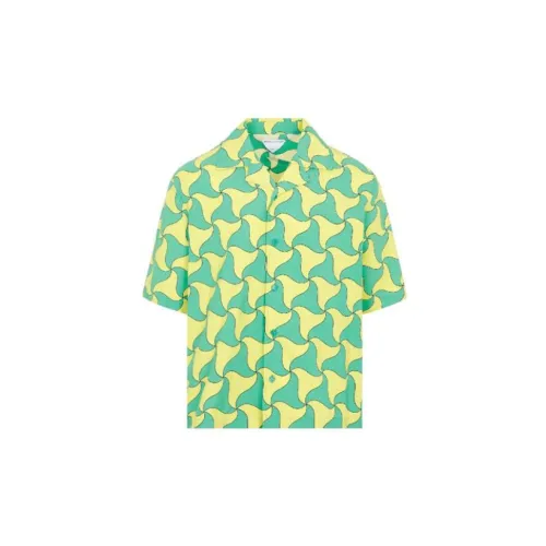 Bottega Veneta Shirts Men Green