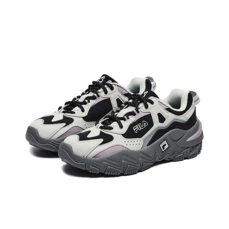 FILA Ravagement 2 Low Top Running Shoes Women's Black Gray Color-1