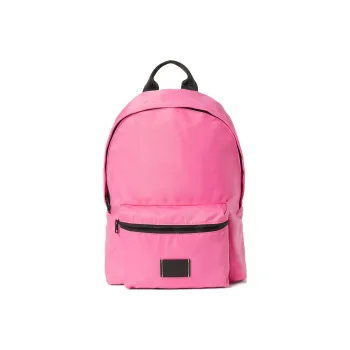MSGM Polyamide Nylon Backpack Regular Unisex Pink
