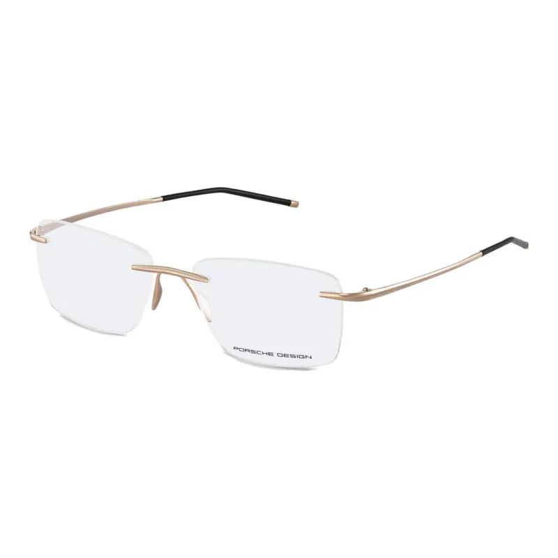 PORSCHE DESIGN Eyeglass Frames Men Gold-0