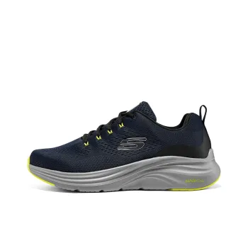 Skechers Vapor Foam Cloud Trace Slip Resistant Low Top Casual Shoes Men's Gray Yellow
