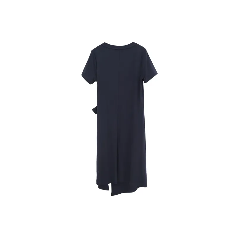 SMEN Short Sleeved Dresses Women's-6
