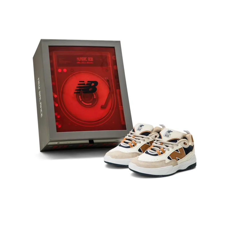 New Balance Numeric Tiago Lemos 808 Brown Navy-1