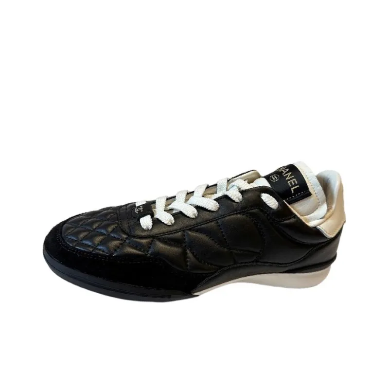 CHANEL Slip Resistant Low Top Casual Shoes Men's Black-0
