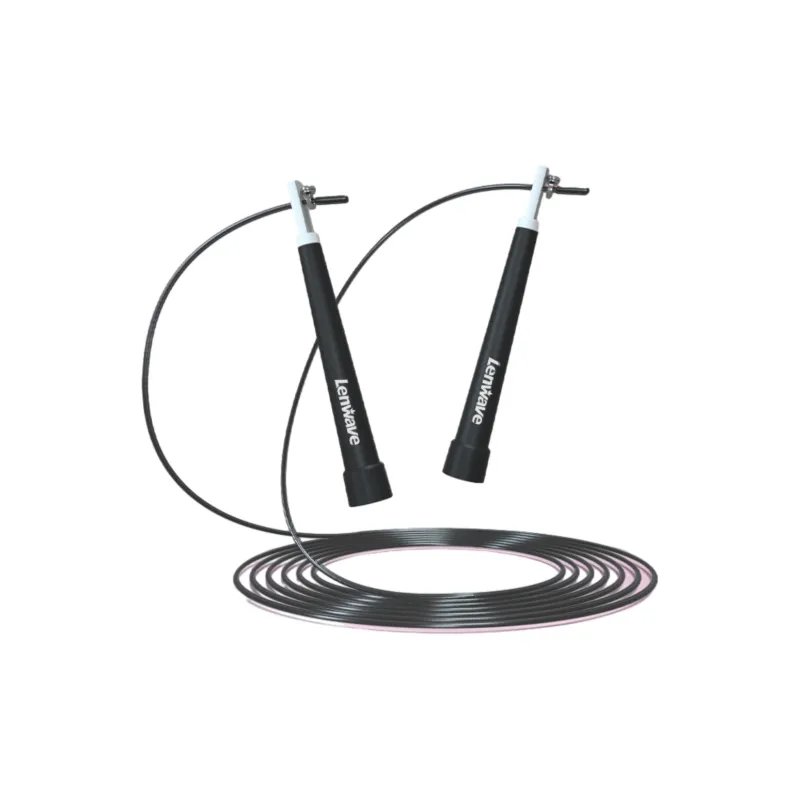 LENWAVE Fitness Training Non Countable Jump Ropes Students Handle Material ABS Twine Material, PVC Steel Wire 3m-4