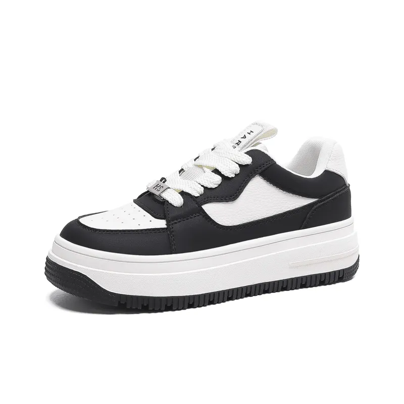 HARSON Wear-Resistant Low-Top Skateboard Shoes 4.5cm Women's-8