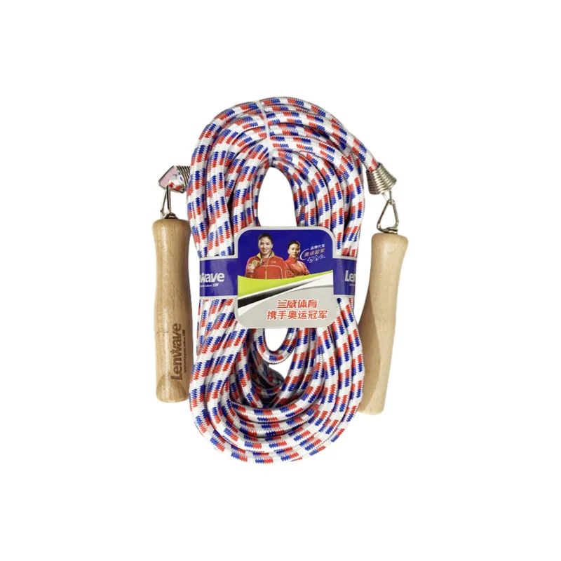 LENWAVE Casual Entertainment Non Countable Jump Ropes Students Handle Material Solid Wood, Rope Material, Silicone 10m-5