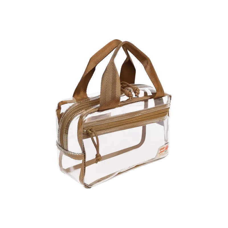 Rough Enough PVC Storage Bag, Toiletry Bag Unisex Transparent-5