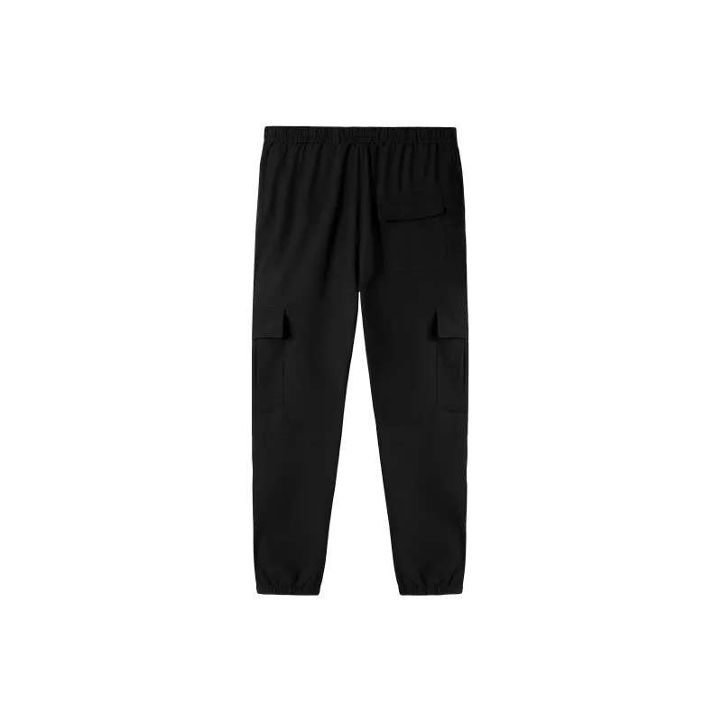 CAMEL Cargo Pants Men Black-1