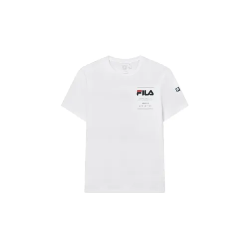 FILA T-Shirts Men Jade White