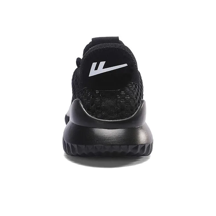 Warrior Low Top Casual Shoes Men's Black-2