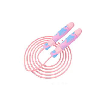 LENWAVE Fitness Training Non Countable Jump Ropes Fitness Crowd Handle Material, Foam, Rope Material PVC Rubber 3m