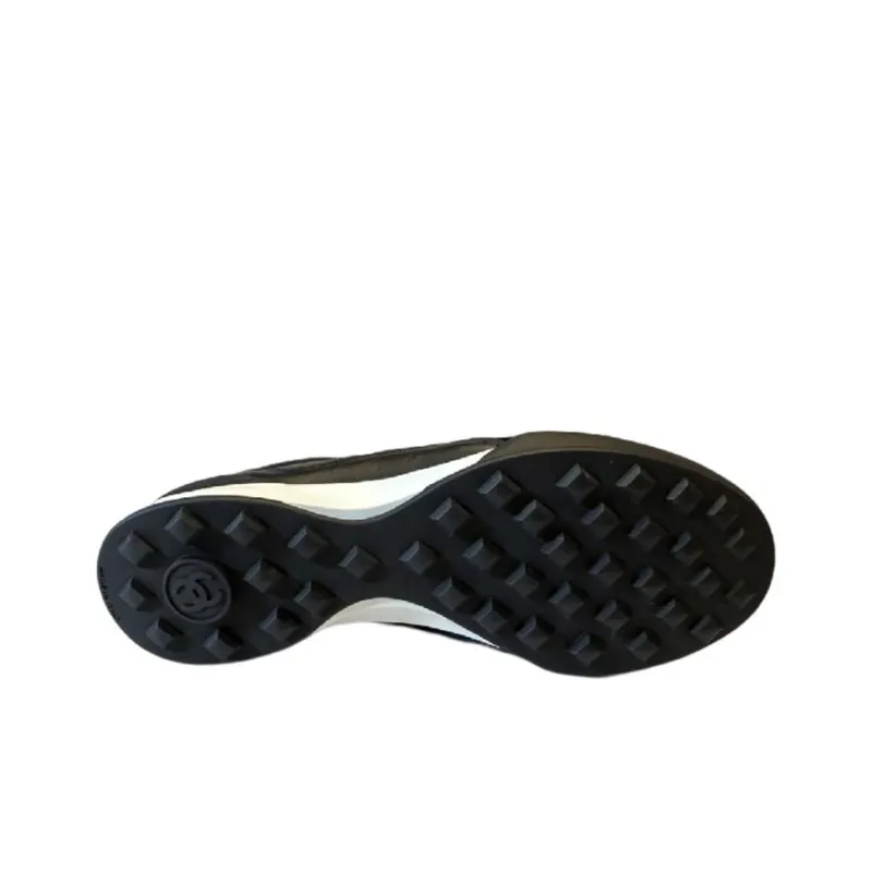 CHANEL Slip Resistant Low Top Casual Shoes Men's Black-2