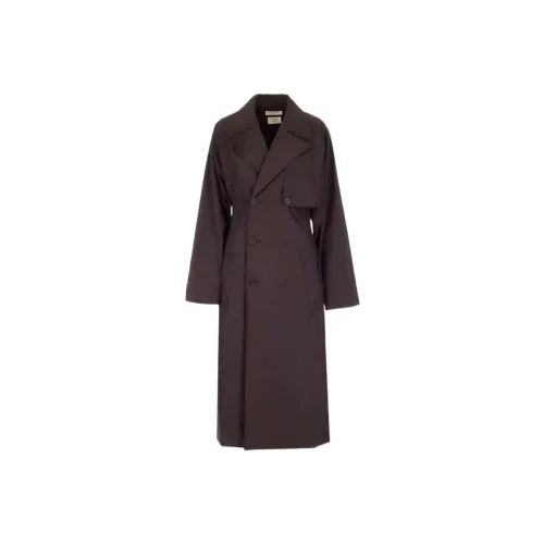 Bottega Veneta Trench Coats Women's Brown