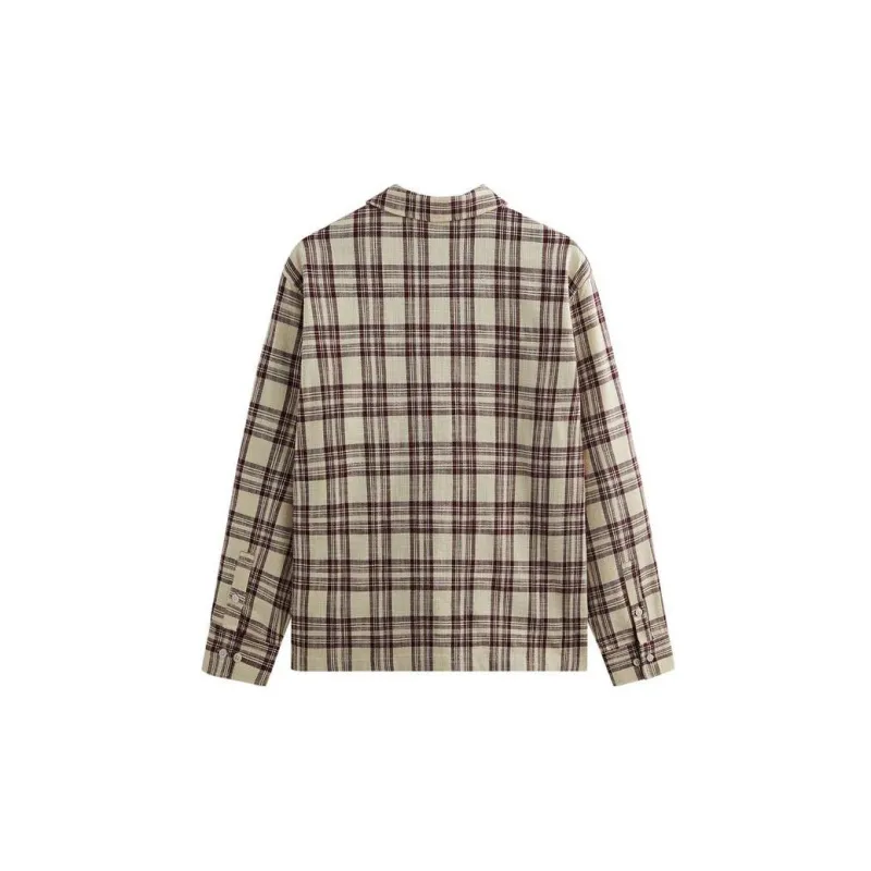 KITH Long Sleeve Boxy Collared Overshirt-1