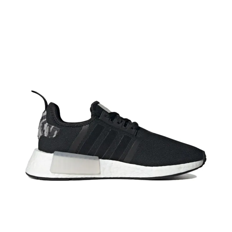 Adidas Nmd R1 Core Black White Marble Women's-1