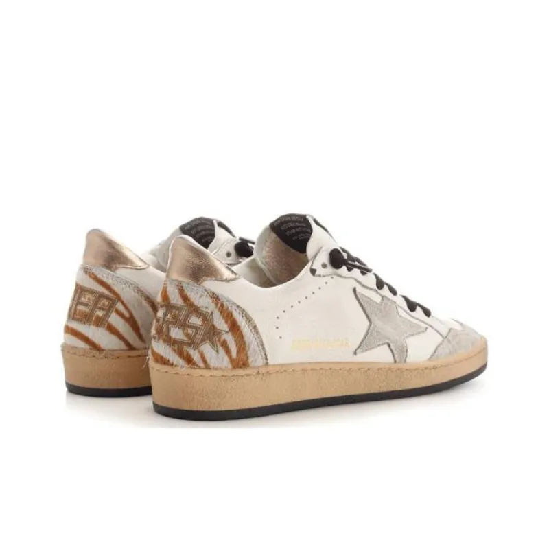 Golden Goose Ball Star Leather Sneakers-4
