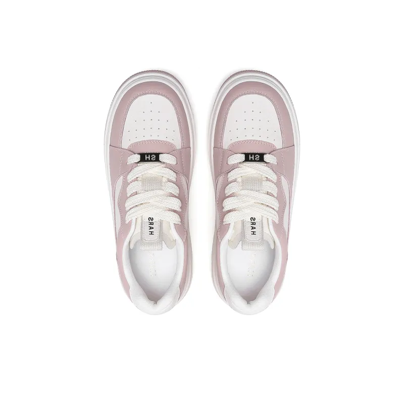 HARSON Wear-Resistant Low-Top Skateboard Shoes 4.5cm Women's-5