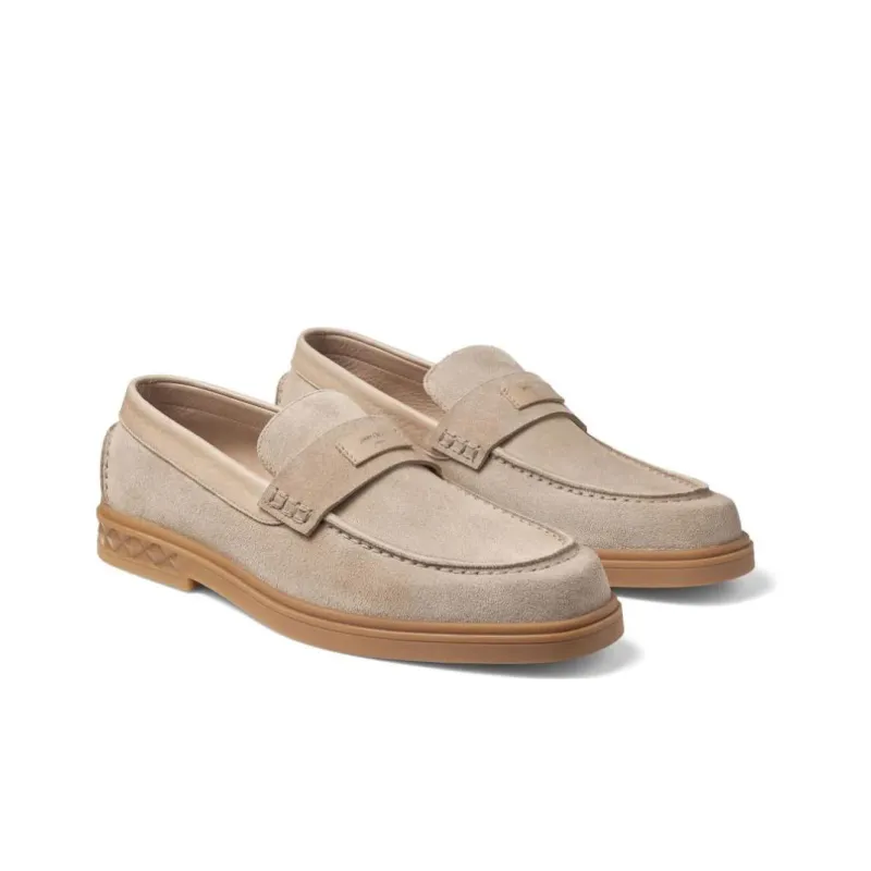 Jimmy Choo Josh Driver Suede Penny Loafers-2