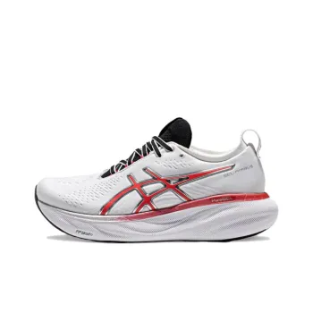 Asics GEL Nimbus 25 'White Classic Red' Women's